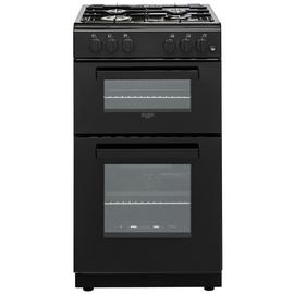 Buy Bush CTFS50TWNGCB 50cm Twin Cavity Gas Cooker Black