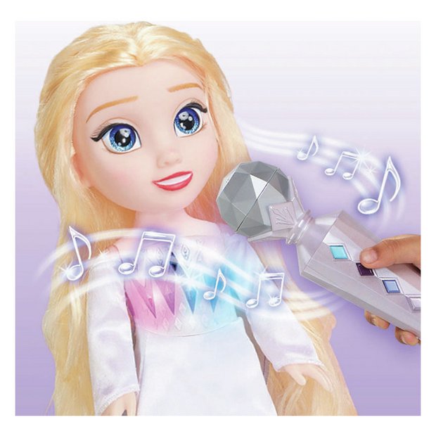 Sing along on sale elsa doll