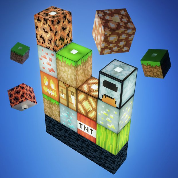 Buy Minecraft Block Building Light Novelty Lights Argos