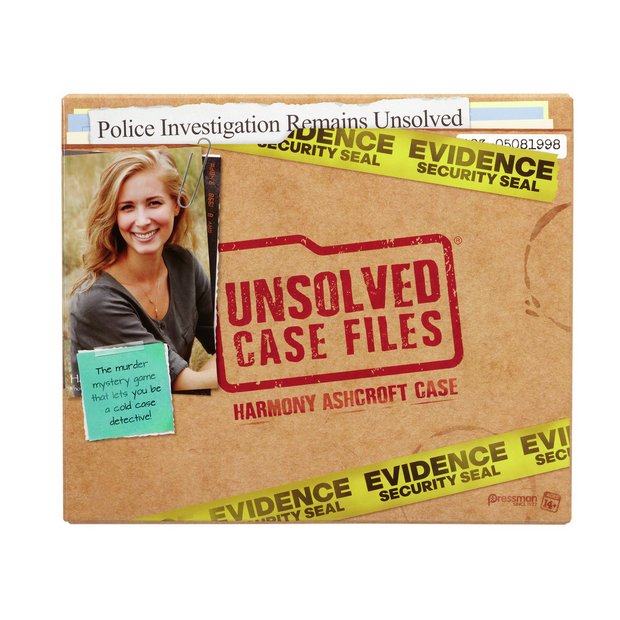 Goliath Games Unsolved Case Files The Cold Case Mystery Game