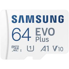 Samsung EVO Plus 130MBs MicroSD Memory Card - 64GB