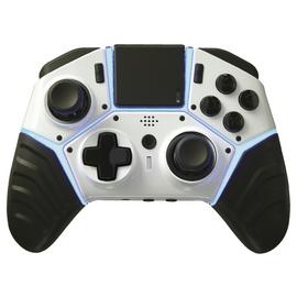 Multicoloured PS4 controllers and steering wheels Argos