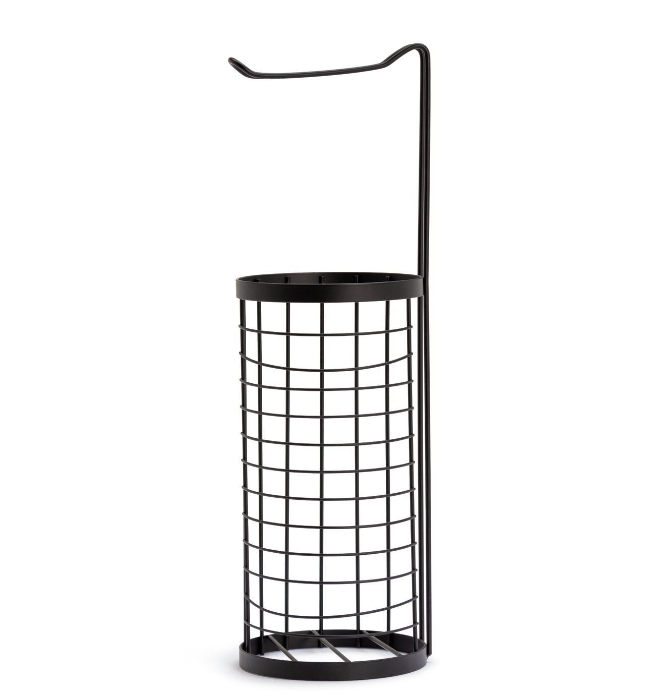 Argos Home Toilet Roll Holder Holder - Matt Black