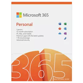 Microsoft 365 Personal - 1 Year 1 Users