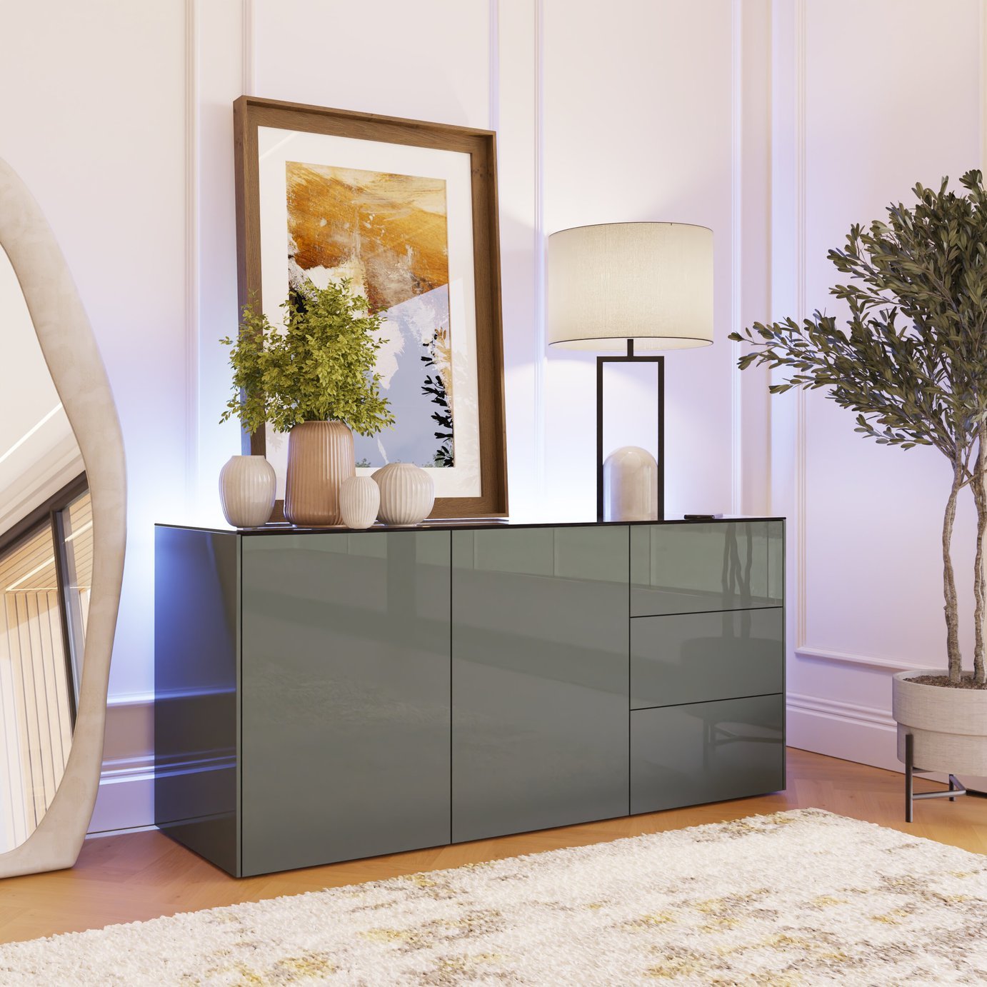 Frank Olsen Intel Smart 2 Door 3 Drawer Sideboard