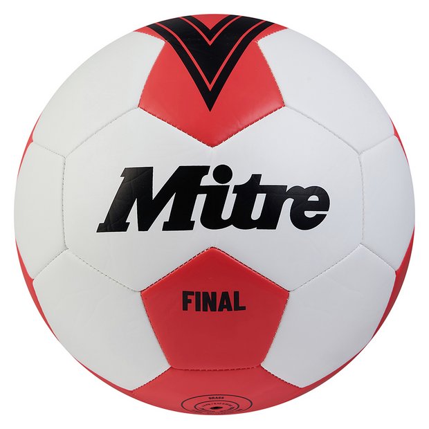 Mitre Final Size 3 Football Red/White 