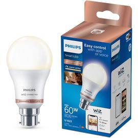 Philips Wiz B22 White Smart LED Wi-Fi Bulb