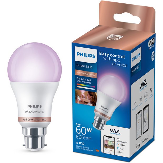 Philips wiz clearance smart bulb