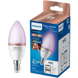Philips Wiz E14 Colour Smart LED Wi-Fi Candle Bulb