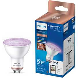 Philips WiZ GU10 Colour Smart LED Wi-Fi Bulb