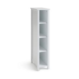 Argos Home Tongue & Groove Storage Cabinet - White