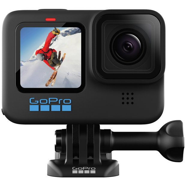 Buy GoPro HERO10 CHDHX-101-RW 4k Action Camera - Black | Shop all  camcorders | Argos