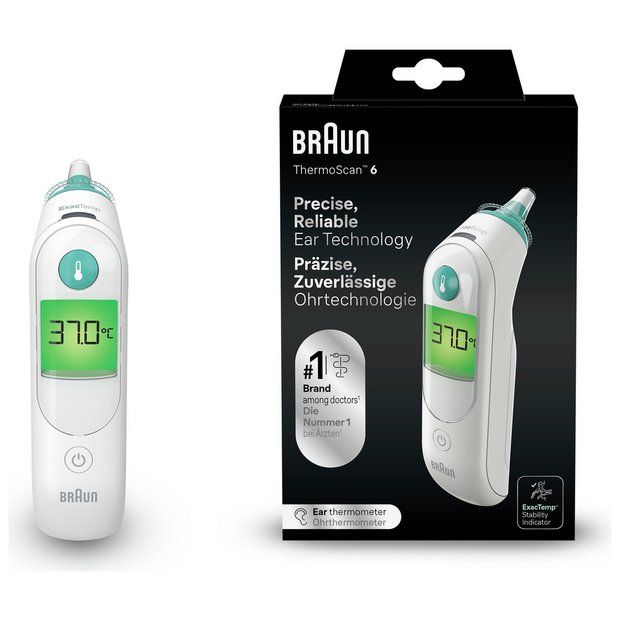 Ear thermometer deals temperature