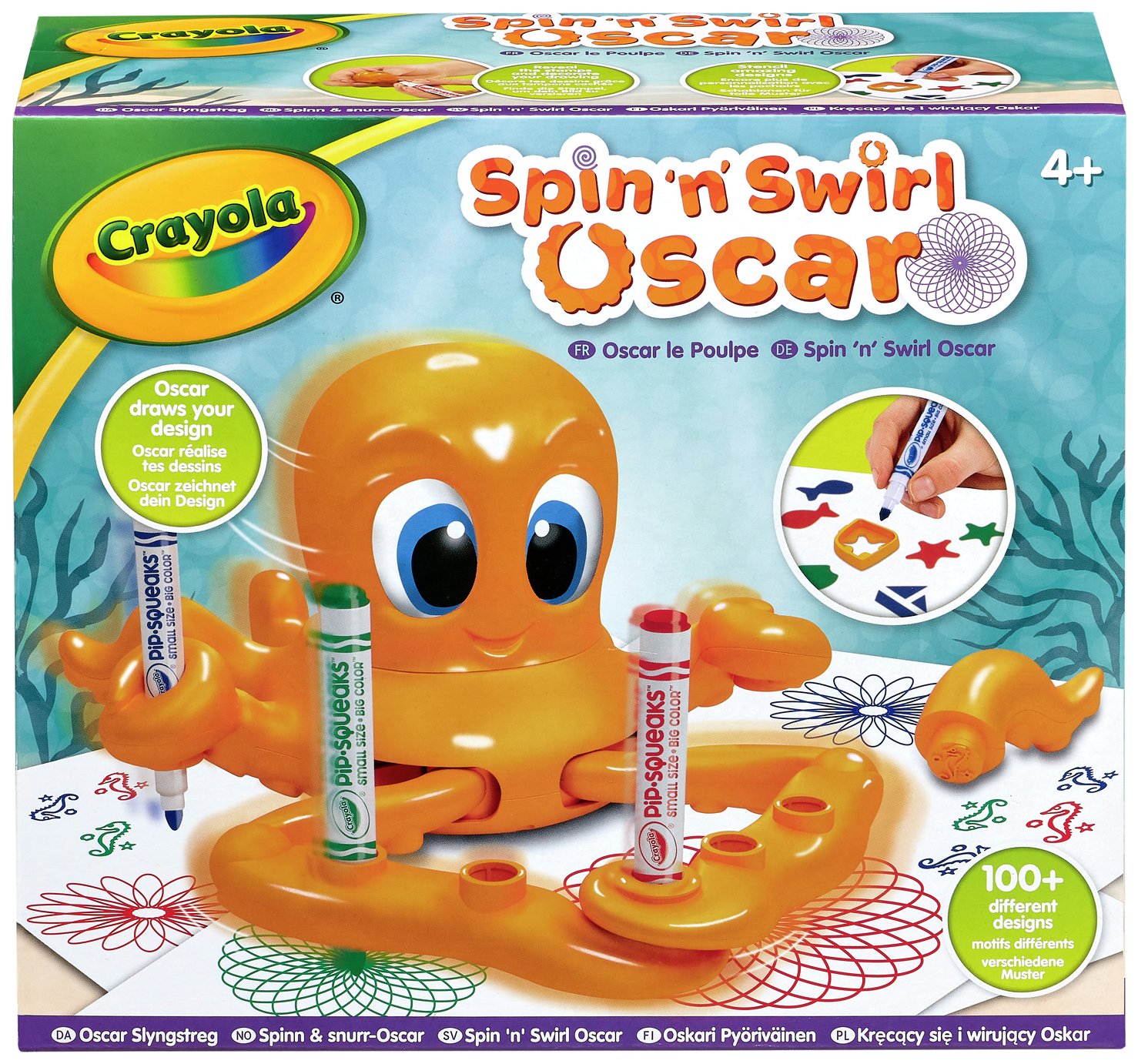 Crayola Spin and Spiral Oscar the Octopus 