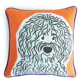 Habitat Dog Print Cushion - Multi  - 43x43cm