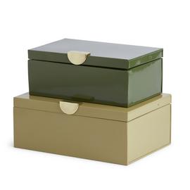 Habitat Metal Storage Boxes - Set of 2