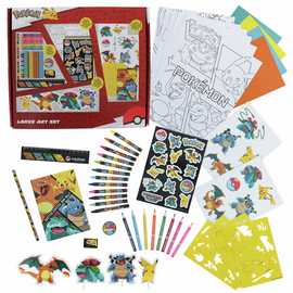 Pokémon Large Art Colouring Set