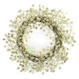 The Tree Company 45cm Gold Star Christmas Wreath