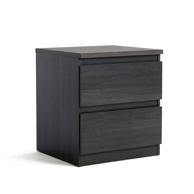 Grey brown deals bedside table