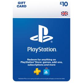 PlayStation Store 10 GBP Gift Card