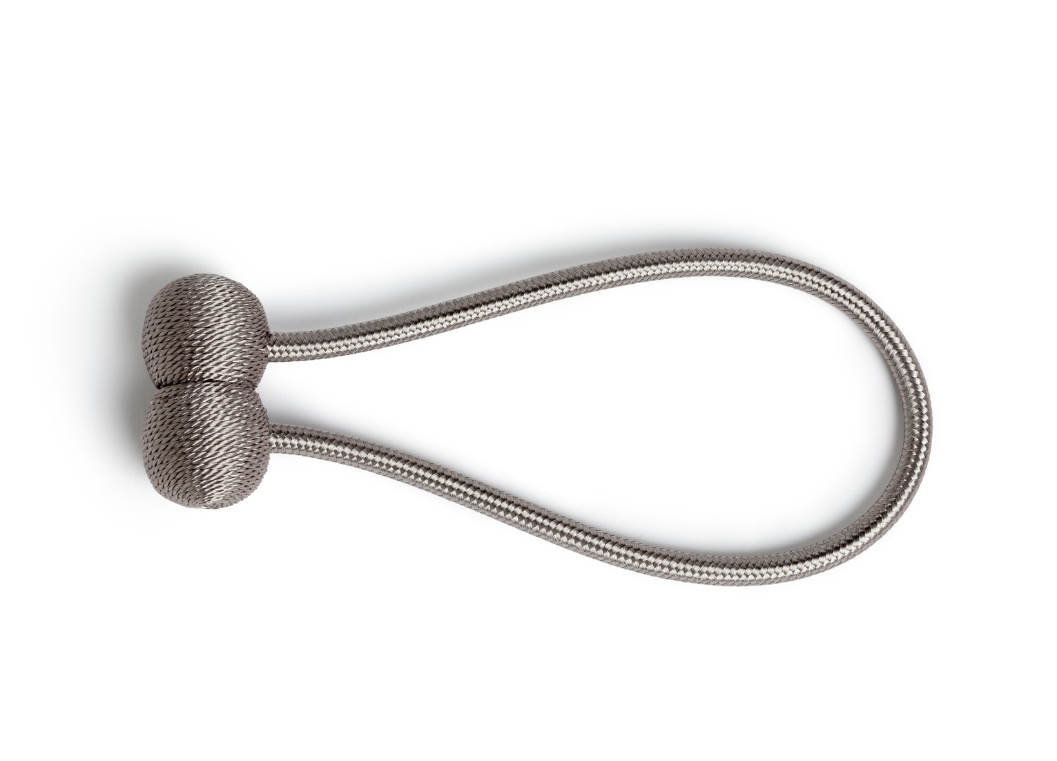 Argos Home Magnetic Tie Back Pair - Grey