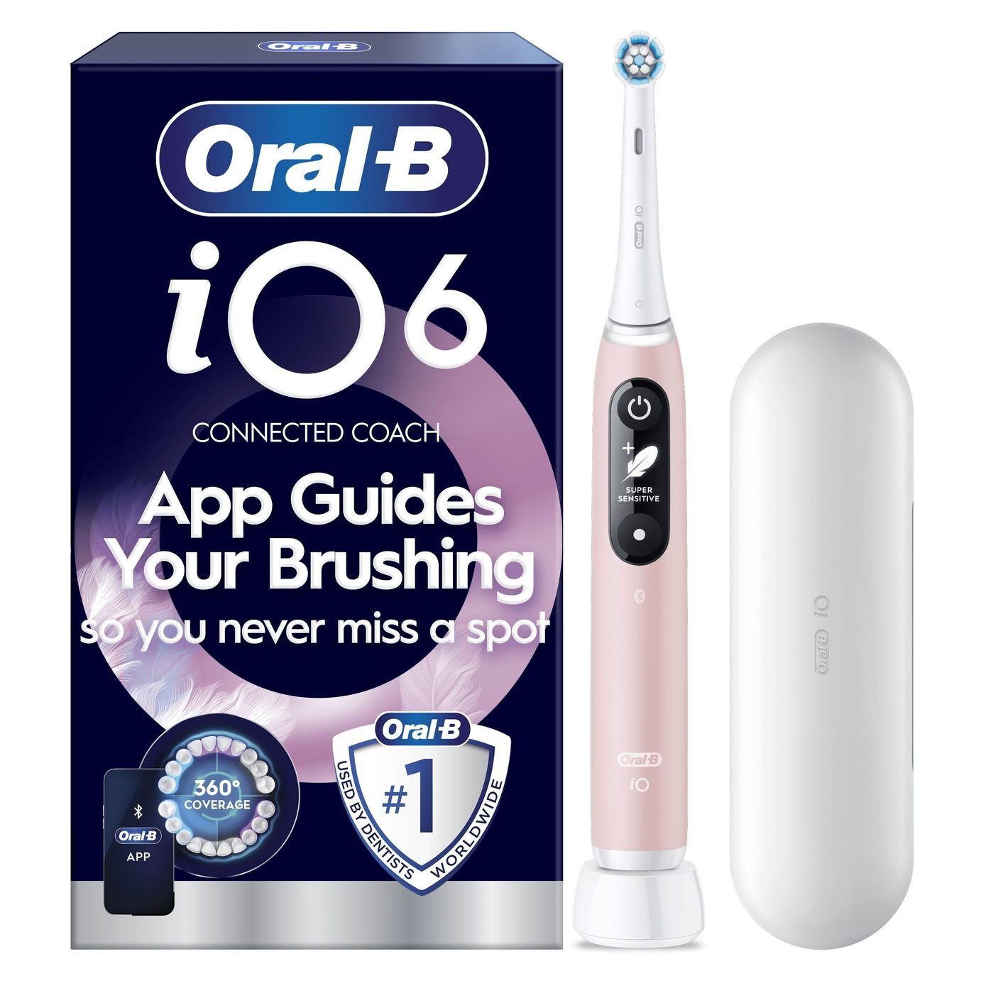 Oral-B iO 6 Electric Toothbrush - Pink