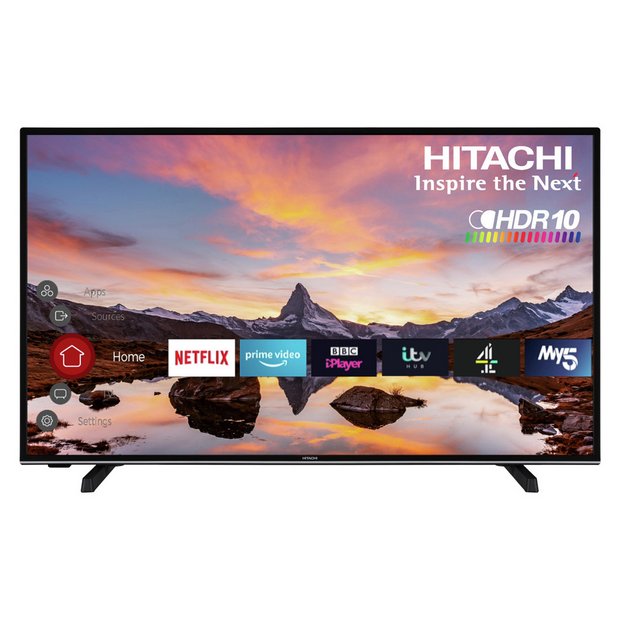 HITACHI 43 pollici 43HK6200U SMART 4K UHD TV LED HDR Freeview 