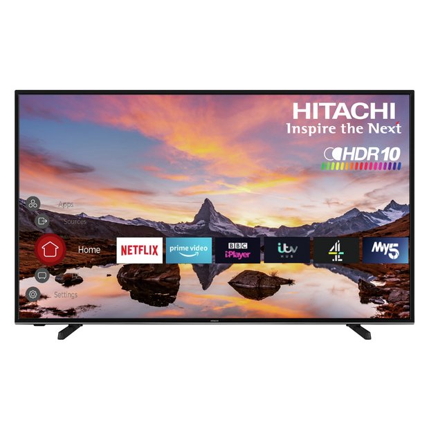 Buy Hitachi 58 Inch 58HK6200U Smart 4K UHD HDR LED Freeview TV | Televisions | Argos