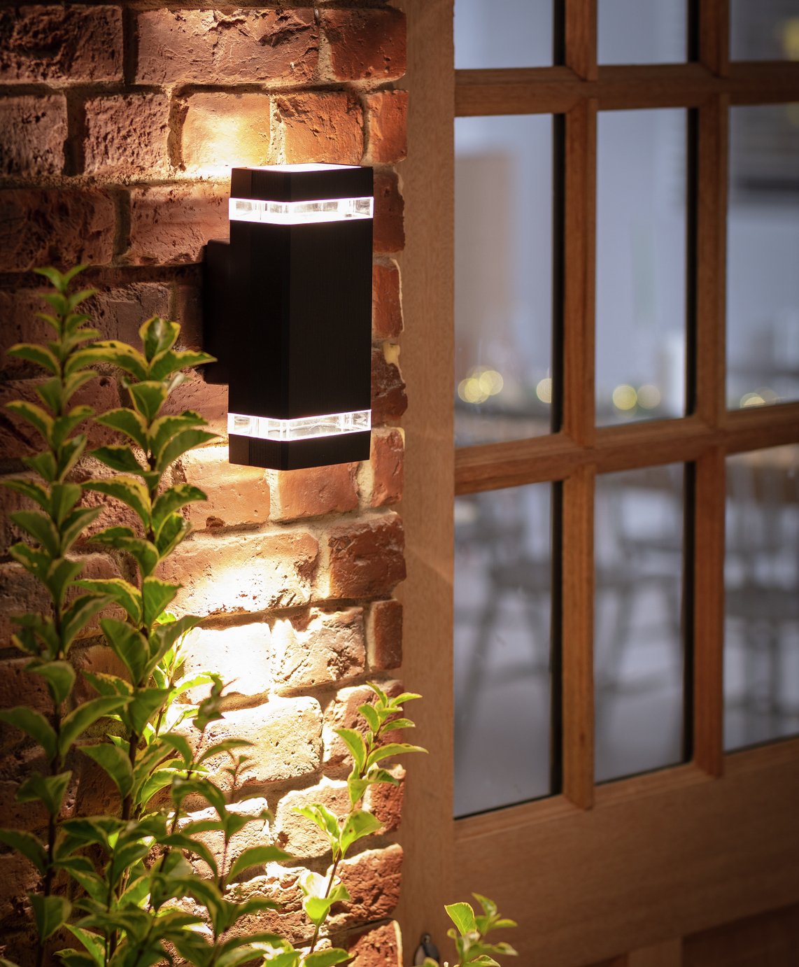 Habitat GU10 LED Up and Down Wall Light