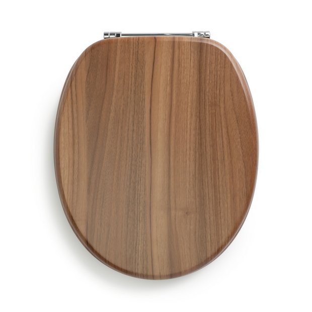 Dark brown toilet clearance seat