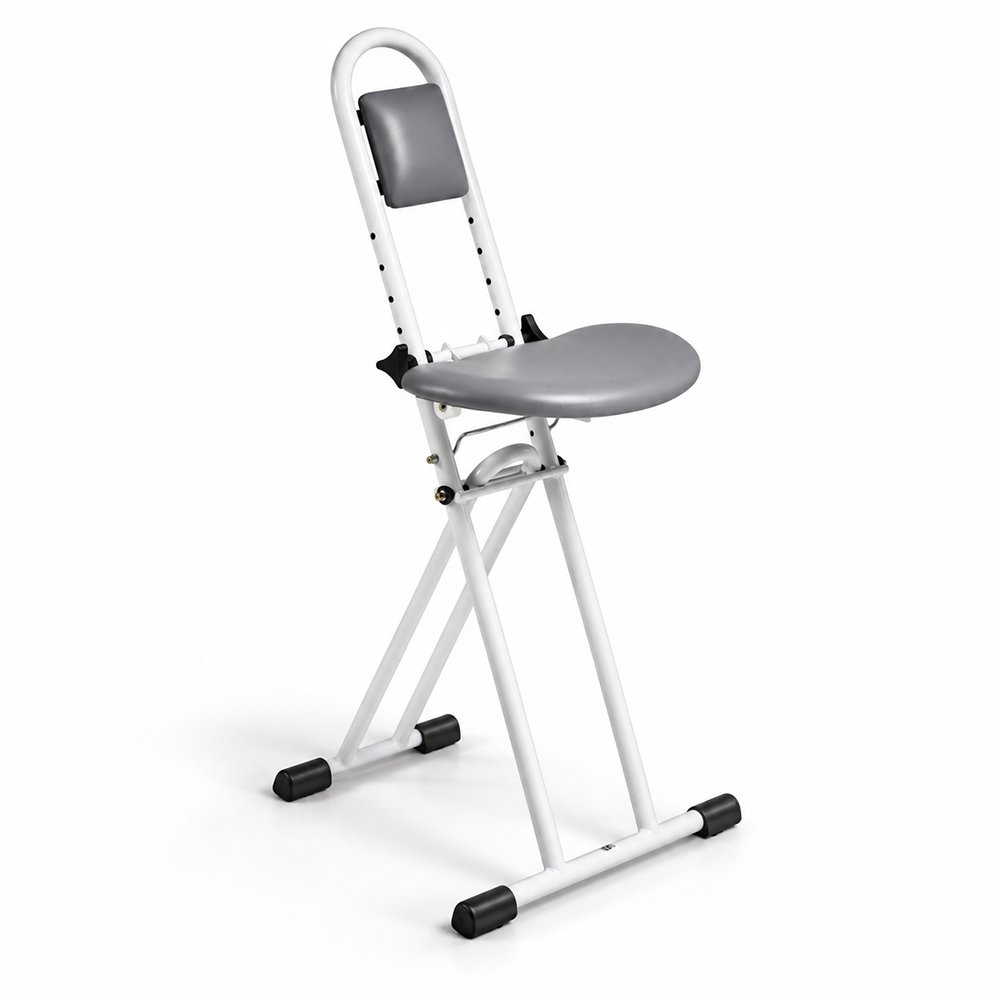 Drive Medical Folding Height Adjustable Perching Stool