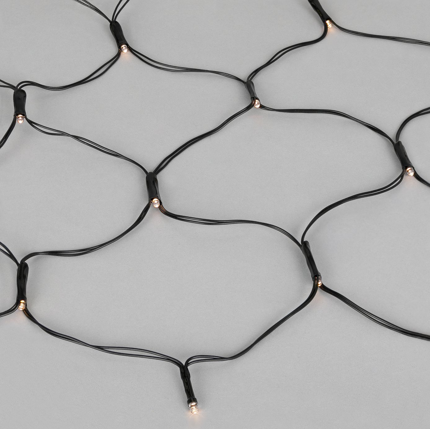 Habitat Warm White Solar LED Net Lights