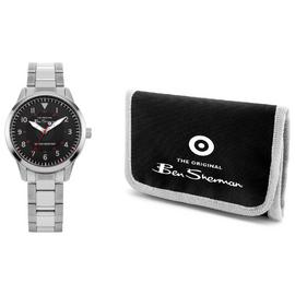 Ben Sherman Kid's Silver Stainless Steel Bracelet Watch Set