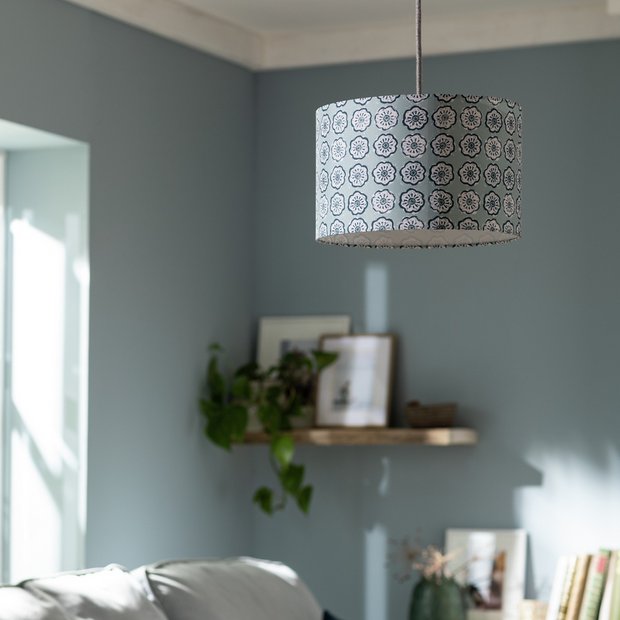 Duck egg blue online lamp shades argos