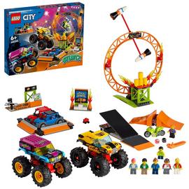 LEGO City Stuntz Stunt Show Arena & Monster Truck Toys 60295