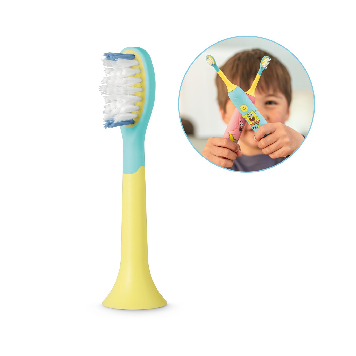 Beurer SpongeBob SquarePants Spare Clean Brush Heads 6+ Pack of 4