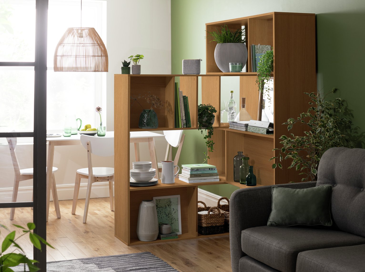 Habitat Extendable Wide Shelving Unit