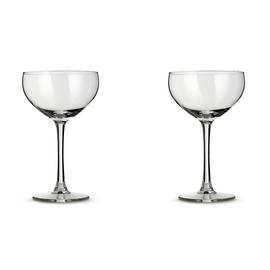 Habitat Portofino Set of 2 Champagne Coupe Glasses