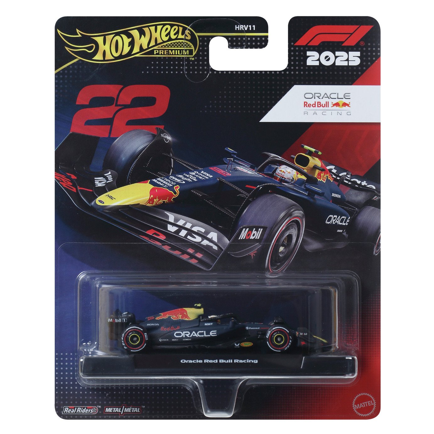 Hot Wheels Premium Die-Cast Formula 1 Collectable Yuki Tsunoda Toy Race Car
