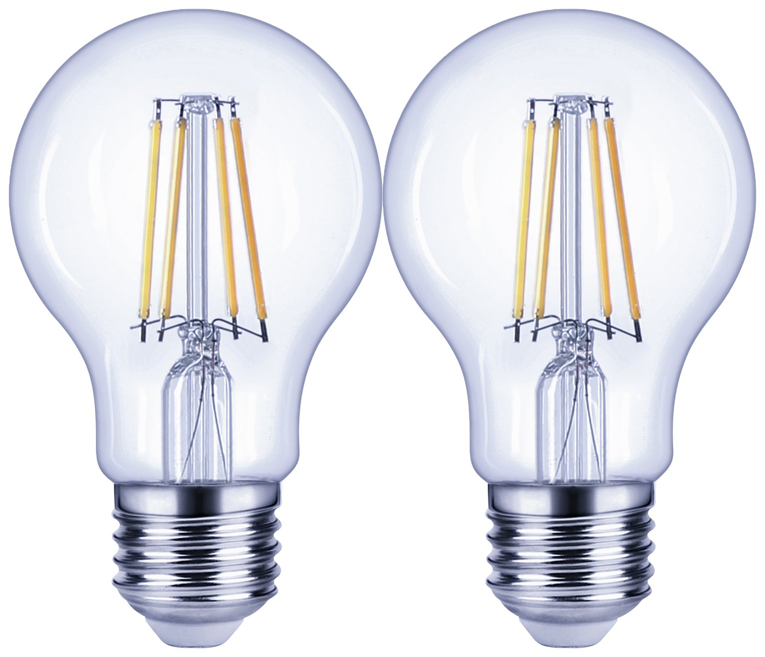 Argos Home 5.9W LED ES Dimmable Light Bulb - 2 Pack