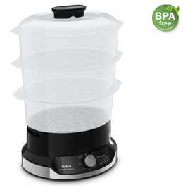 Tefal VC204865 Ultracompact 3 Bowl Steamer - Black