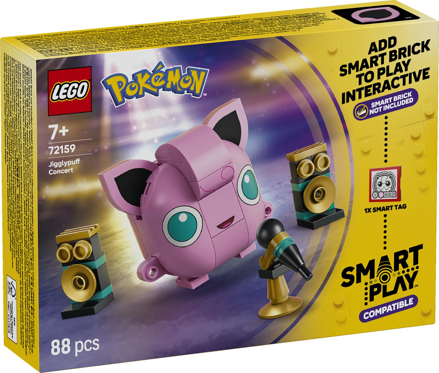 LEGO Pokémon SMART Play: Jigglypuff Concert Toy 72159 PREORDER