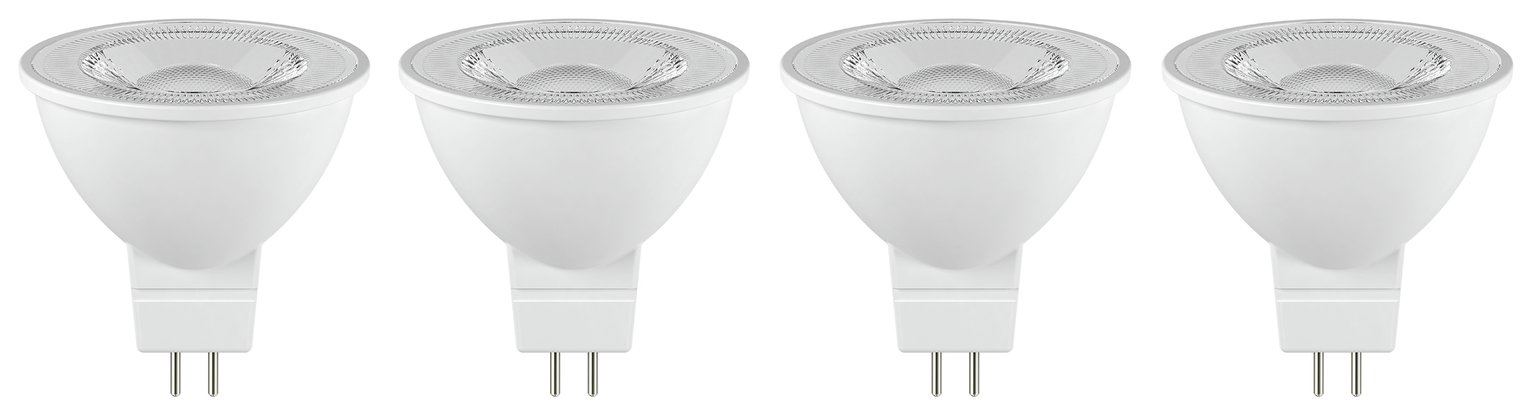 Argos Home 3.3W LED GU5.3 Dimmable Light Bulb - 4 Pack