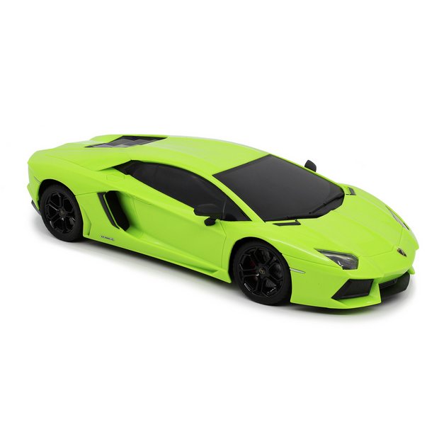 Buy Lamborghini Aventador 1:18 Radio Controlled Sports Car Green | Remote  control vehicles | Argos