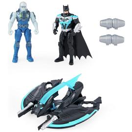 DC BATMAN Batwing Vehicle with Batman and Dr Freeze Figure
