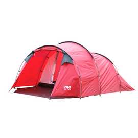 Pro Action 4 Person 1 Room Tunnel Camping Tent