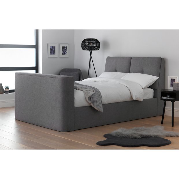 Argos grey deals fabric bed