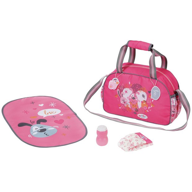 Argos dolls on sale changing bag