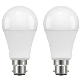 Argos Home 9.6W LED BC Light Bulb - 2 Pack
