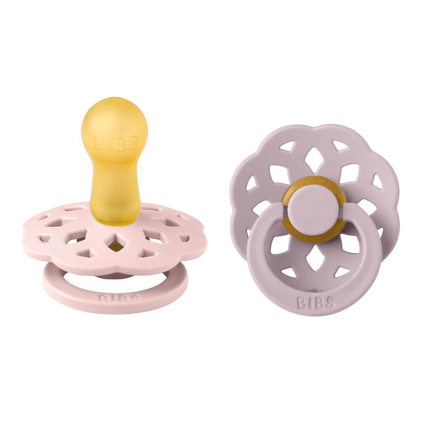 Bibs Bohem Latex Pacifier S1 Blossom 2 Pack